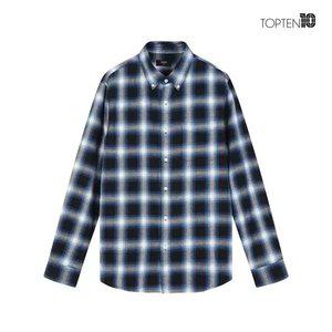 [탑텐]남성 코튼 플란넬 버튼다운 셔츠_MSA4WC1901