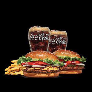 버거킹 갈릭불고기와퍼단품+와퍼+코카콜라(R)+코카콜라(R)+프렌치프라이(L)