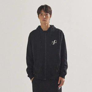 [팔랩] 시그니처 로고 자수 오버핏 후드 집업_PL24S3HZ001