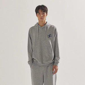 [팔랩] 시그니처 로고 자수 오버핏 후드 티셔츠_PL24S3HT002