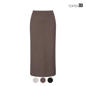 [탑텐] 여성 소프트 터치 H라인 스웨터 스커트_MSC4RS2501