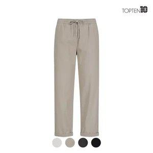 [탑텐] 여성 브러쉬드 코튼 스트레이트 밴딩 팬츠_MSC4PP2201