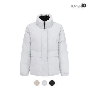 [탑텐] 여성 넌퀼팅 하이넥 숏다운 점퍼_MSC4JP2905