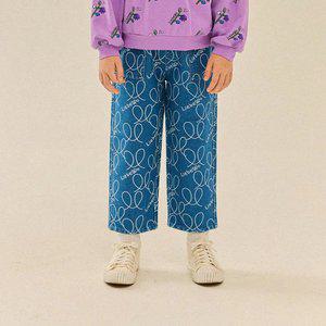 리에범벅데님팬츠(인디고)