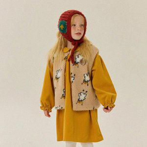 리에벨로큐트덤블조끼(베이지)