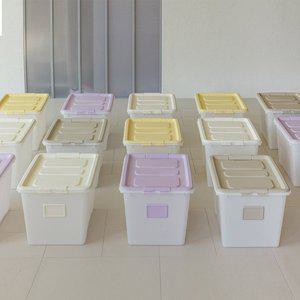 [리빙숲] 스퀘어 리빙박스 14L/24L/52L/72L (옵션)