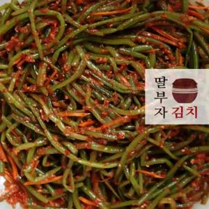 [딸부자김치] 맛과 식감의 진리 갓담근 고구마순김치 (고구마줄기) 1KG