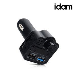 차량용 시가잭 USB QC3.0 고속 충전기 중천 겸용 블루투스 리시버 공기 정화