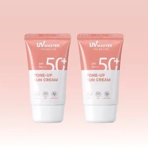[2개] 유브이 마스터 톤업 선크림 50ml