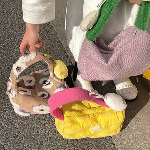 카라멜푸딩 스트랩 백 (3color) 미니동전지갑set