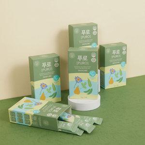 더나을 푸로 쑥부쟁이 작두콩 수세미 유근피 진액 차 즙 1BOX(30포)