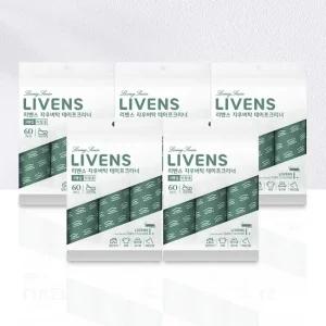 자우버탁 사선컷팅 돌돌이 테이프클리너 리필 15롤