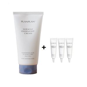 플랑플랑 미라클 오버나이트 크림 무실리콘 트리트먼트  200g + (15g x 3개 )
