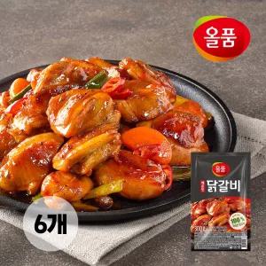 올품 매운맛 닭갈비 1.8kg (300g x 6봉)