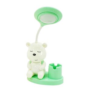뚝딱 곰돌이 어린이 LED 무드등 조명 연필꽂이 그린 책상 꾸미기