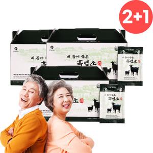 흙염소 흑염소 흑영소 진액 즙 3개 엑기스 탕 아라키돈산 아라키토산