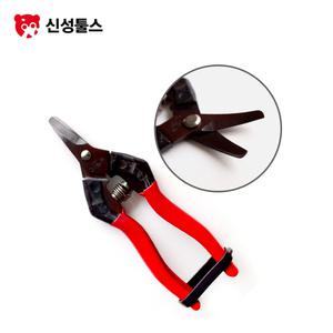 신성 고급 다목적 적과가위 굽은형 전정 원예 가위 SB-307