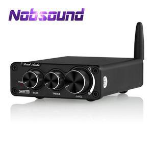 Nobsound-미니 TPA3116 블루투스 5.0 수신기 HiFi 디지털 앰프 홈 데스크탑 오디오 파워 앰프 고음 베이스