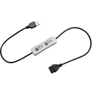 USB 연장 케이블 천장 팬 USB 천장 팬 책상 팬 USB LED 램프 용 스위치가있는 3 단 속도 제어 타이밍 와이