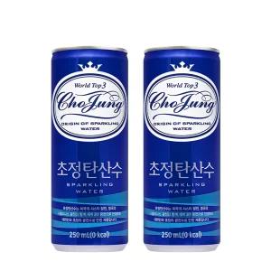 초정탄산수 플레인 250ml x 60캔
