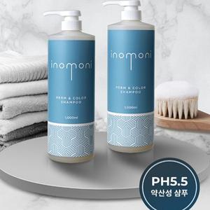 손상모발케어 이노모니 수분케어 대용량샴푸 약산성 펌앤칼라 약산성샴푸