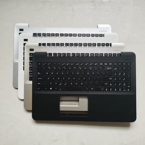 ASUS K555L A555Q X555L W509L W519L Y583L R556 R557 F554 X554L손목 받침대가있는 새 노트북 키보드