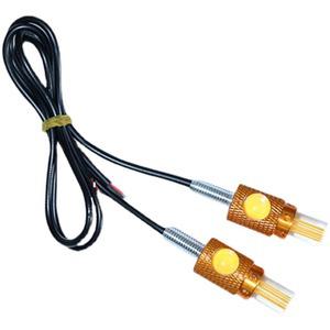 2PCS 오토바이 LED 차례 신호등 번호판 빛 독수리 눈 표시 등 LED 빛 오토바이 12V
