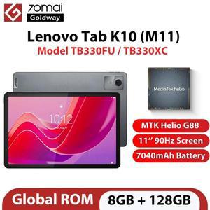 글로벌 펌웨어 레노버 탭 K10 M11 미디어텍 헬리오 G88 옥타코어 8GB 128GB 돌비 애트모스 7040MAH 배터리