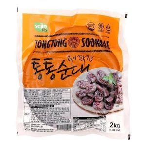 [JHQSHZJ1_52FA]축산가공식품 통통 순대 2KG 1박스(10입)