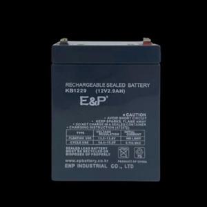 [아우트]이앤피 보안장비용 KB1229(12V 2.9AH)