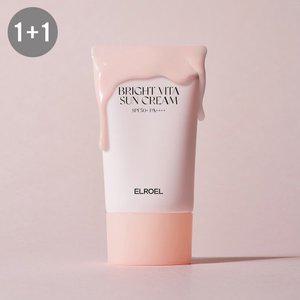 [엘로엘]NEW 브라이트 비타 선크림 50ml (유기자차) 1+ 1