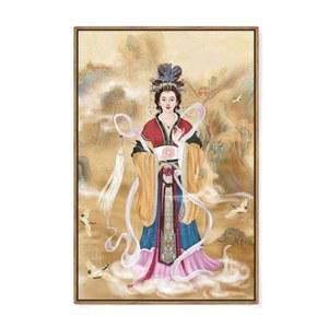 불교 30X45CM 1종 선녀 탱화 8종 3인치 대형 무속 법당 CM 우드 종교 6X9 보석십자수