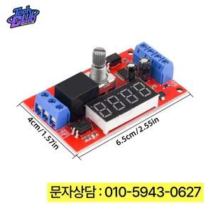 LED 디지털 타임 트리거 타이머 제어 스위치 펄스 사이클 전원 공급 장치, 조정 가능한 시간 지연 릴레이