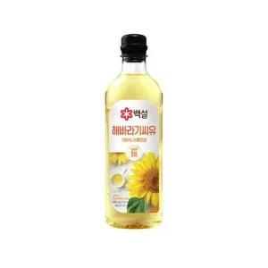 [셀러허브]백설 해바라기씨유 900ml x 3개 (S36118497)