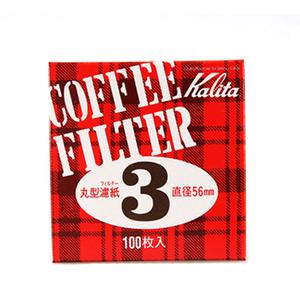 칼리타 라운드 #3(56mm)필터 커피 더치 원형 여과지