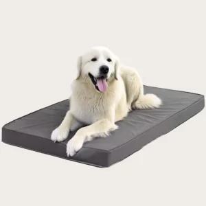 PVC 가죽 플란넬 양면 펫매트 초특대형 134x91cm 대형견 사계절 강아지 방석 침대