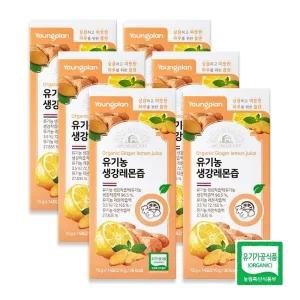 [영진약품]유기농 생강레몬즙 15g x 14포 6박스