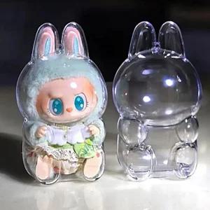 라부부 인형 키링 투명 아크릴 케이스