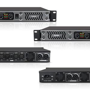 DGNOG 4 채널 PA/DJ 전력 증폭기 클래스 D 디지털 1U(8Ω) 350W(4Ω) 무대 KTV 회의 시스템용 550W