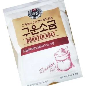 백설 구운 소금 1kg 10개 조미료