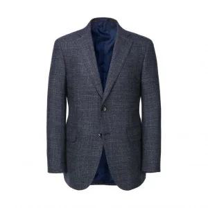 [마에스트로] 라이트네이비 투톤 울실크 FW 긴팔자켓 WAJA3C001N1 758490