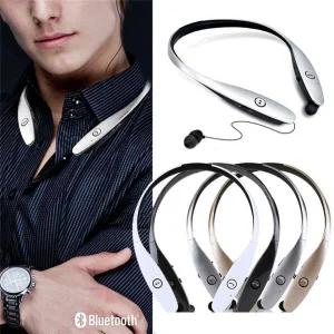 LG HBS900 스포츠 이어 버드 용 HBS-900 블루투스 헤드폰 이어폰 Hifi 스테레오베이스 무선 헤드셋 방수