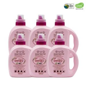 세제혁명 이젠드라이 플러스 1000ml 6통 