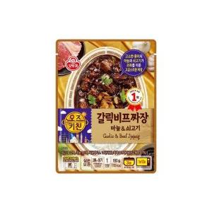 [오뚜기]오즈키친 갈릭비프짜장 180g 4개