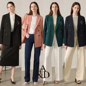 [NS홈쇼핑]A&D(에이앤디) 와펜 더블 버튼 재킷 1종[35416179]
