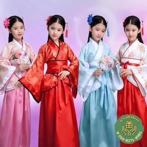 의상 소녀 어린이 기모노 전통 빈티지 민족 팬 학생 합창 댄스 일본 유카타 스타일