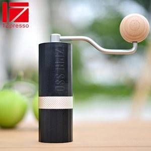 1zpresso Q AIR 휴대용 커피 그라인더 밀 38mm 7 코어 버 조절 가능