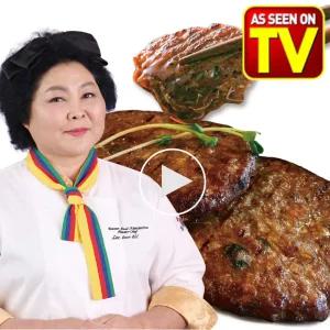 KJ TV라이브홈쇼핑 이순실 국내산 고기떡갈비 스테이크 한우 소고기 떡갈비 16P 국내산 소고기
