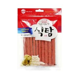 식탐 소고기 져키 스틱 90g X10개 강아지 소프트 간식