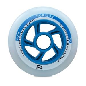 오리지널 HORIZON Capetos 고속 인라인 스케이트 휠 우레탄 롤러 타이어 85A 스피드 100mm 8PCs